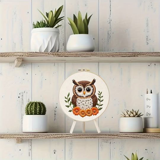 Owl in Flower