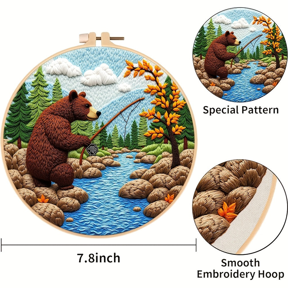 Brown Bear Fishing