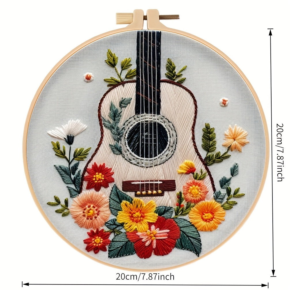 Floral Guitar