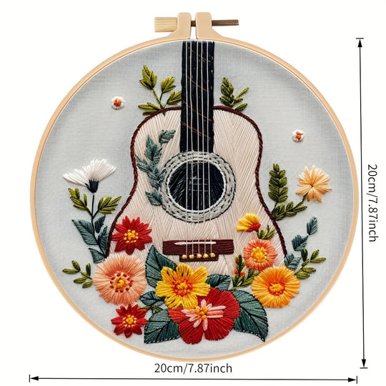 Floral Guitar