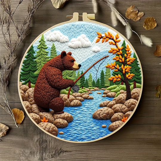 Brown Bear Fishing
