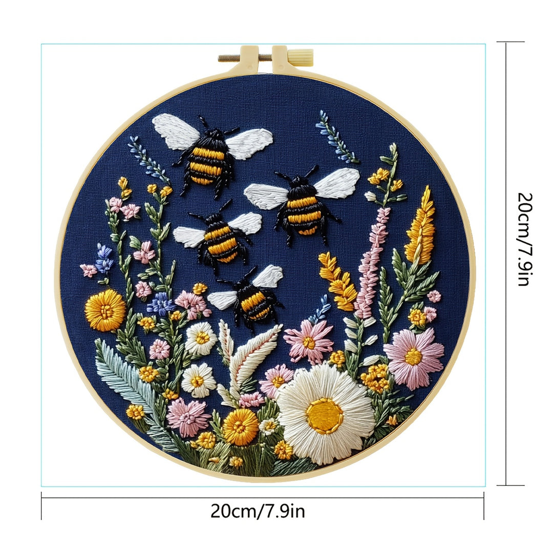 Bees And Flowers