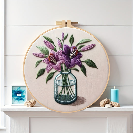 Purple lily