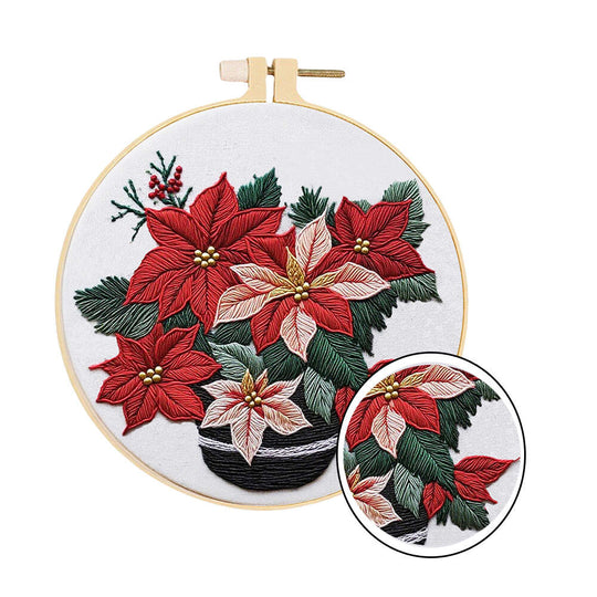 Poinsettia Flower Design