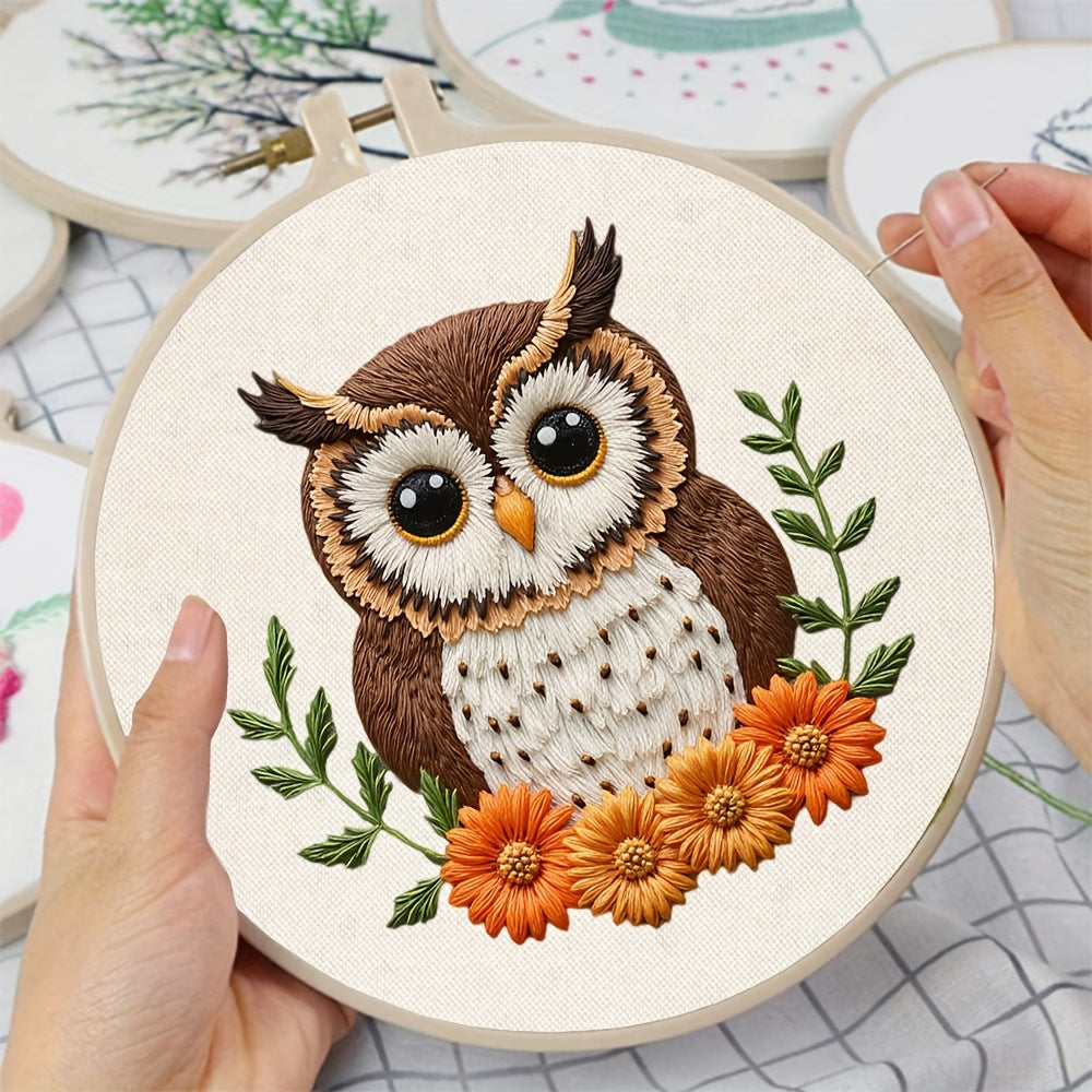 Owl in Flower