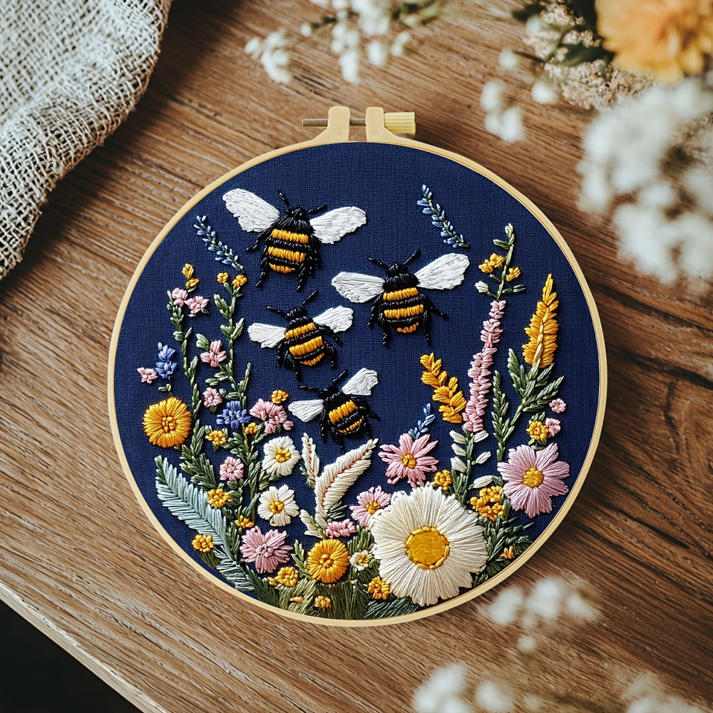 Bees And Flowers