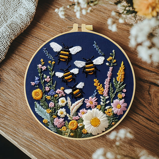 Bees And Flowers