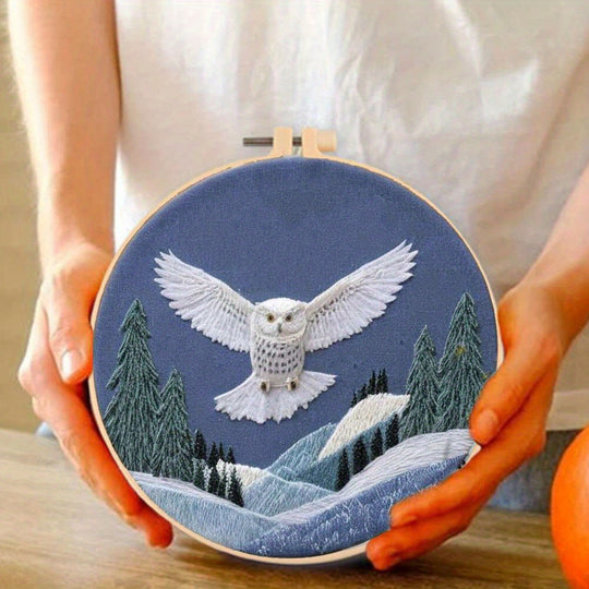 Owl on Mountain