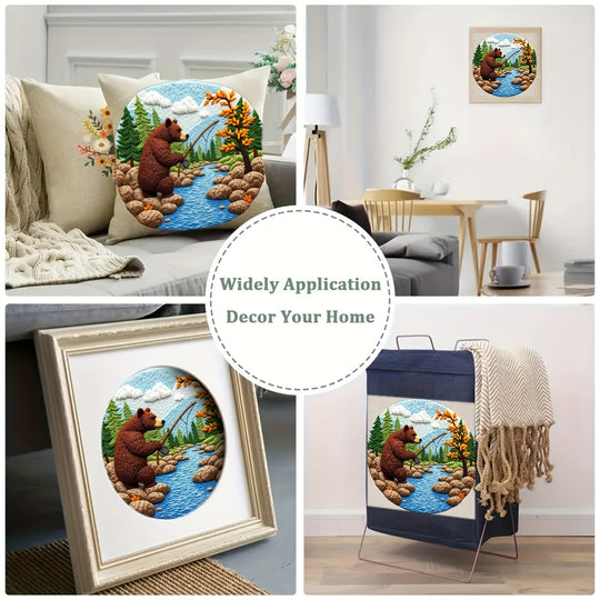 Brown Bear Fishing