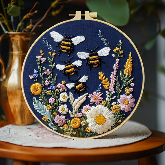 Bees And Flowers