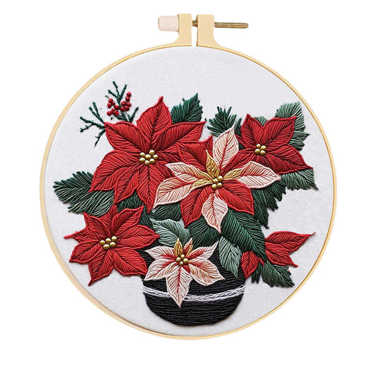 Poinsettia Flower Design