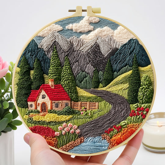 House in Mountains