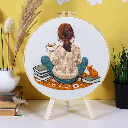 Girl with Books