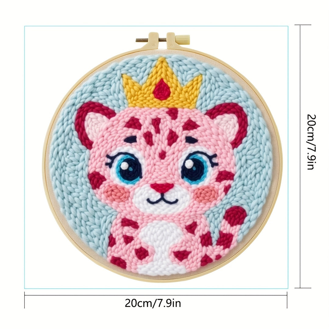 Pink Crown Leopard