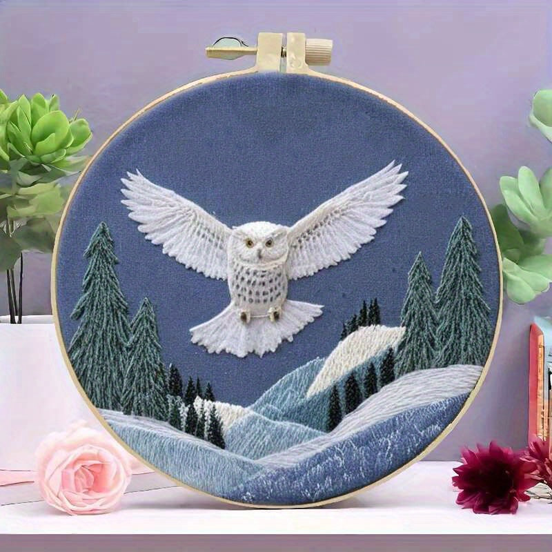 Owl on Mountain