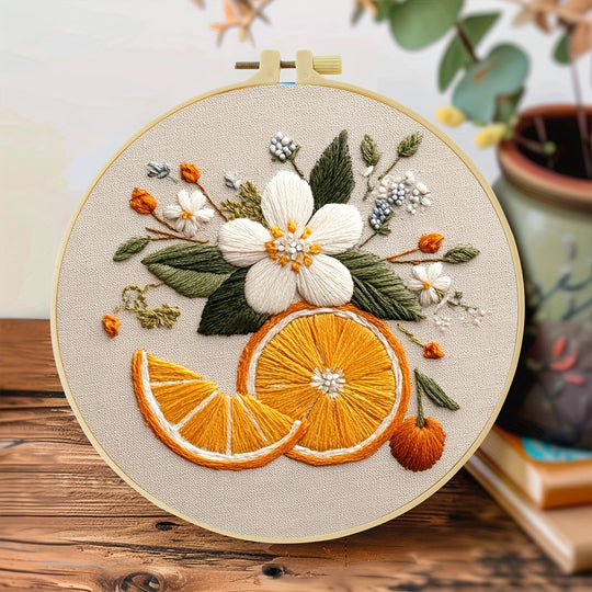 Orange and Flowers
