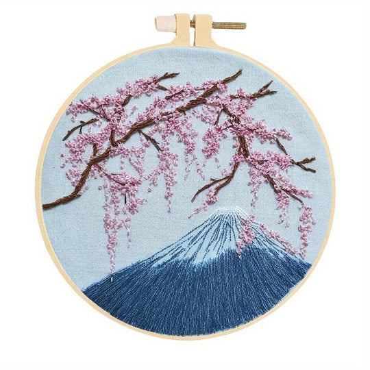 Volcano & Cherry Blossom