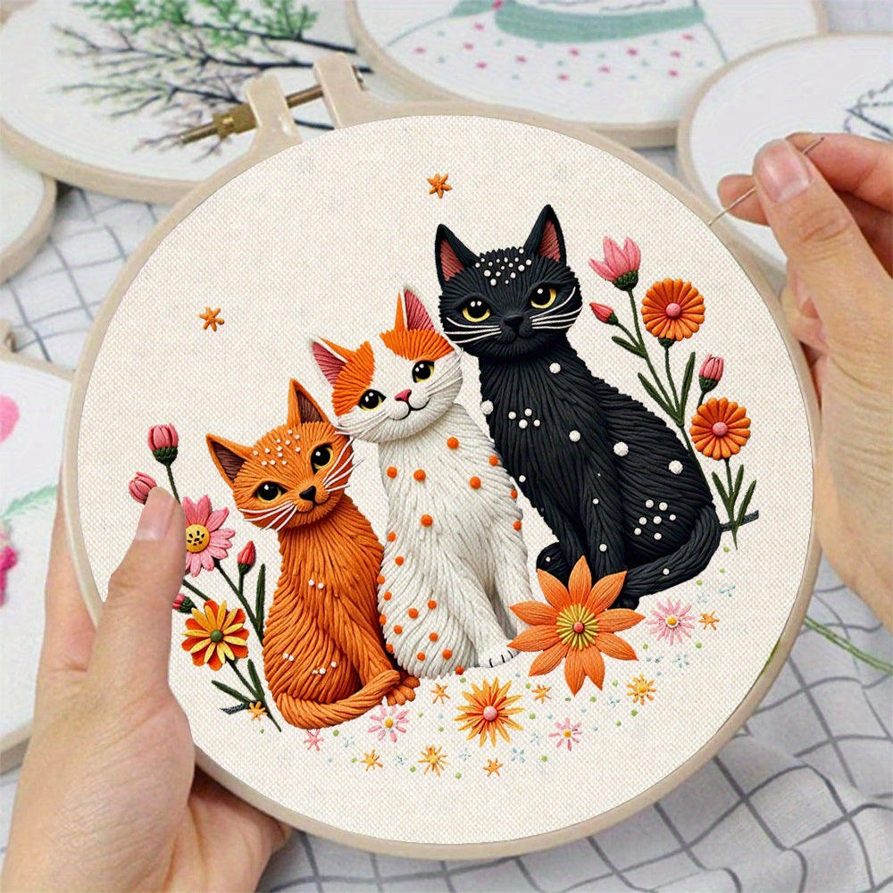 Flowers & Cats