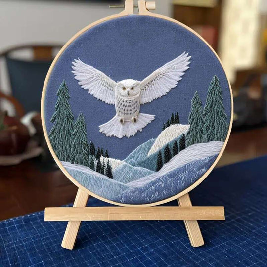Owl on Mountain