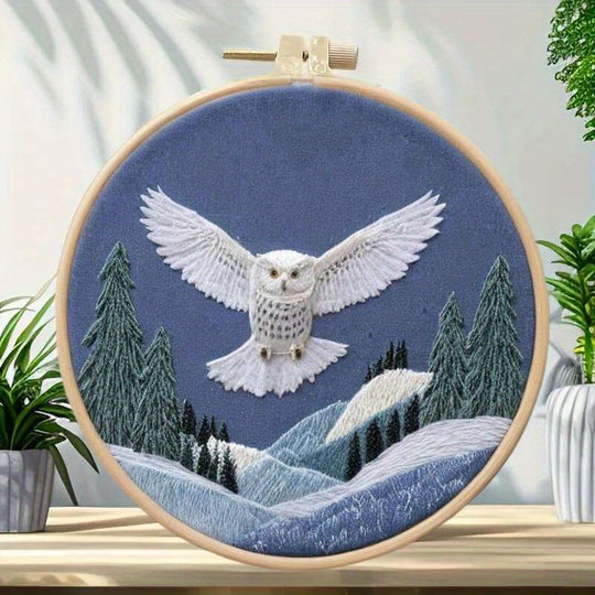 Owl on Mountain