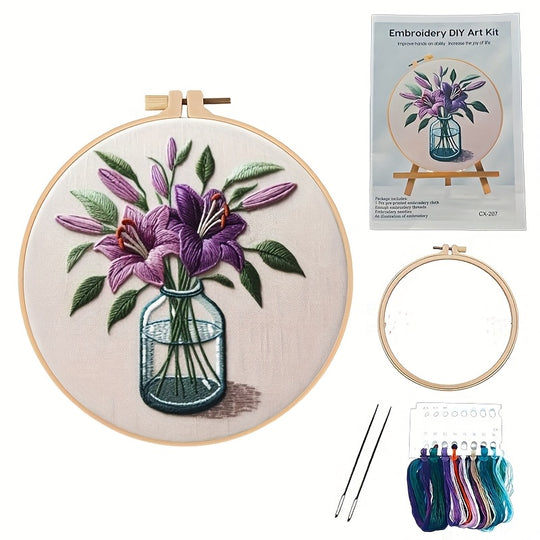 Purple lily