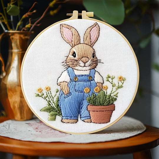 Bunny and Flowers Design