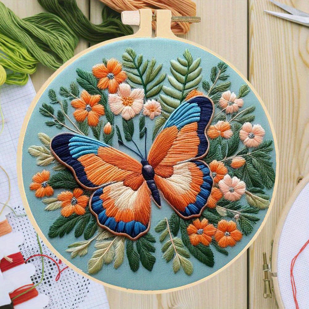 Butterfly & Flowers
