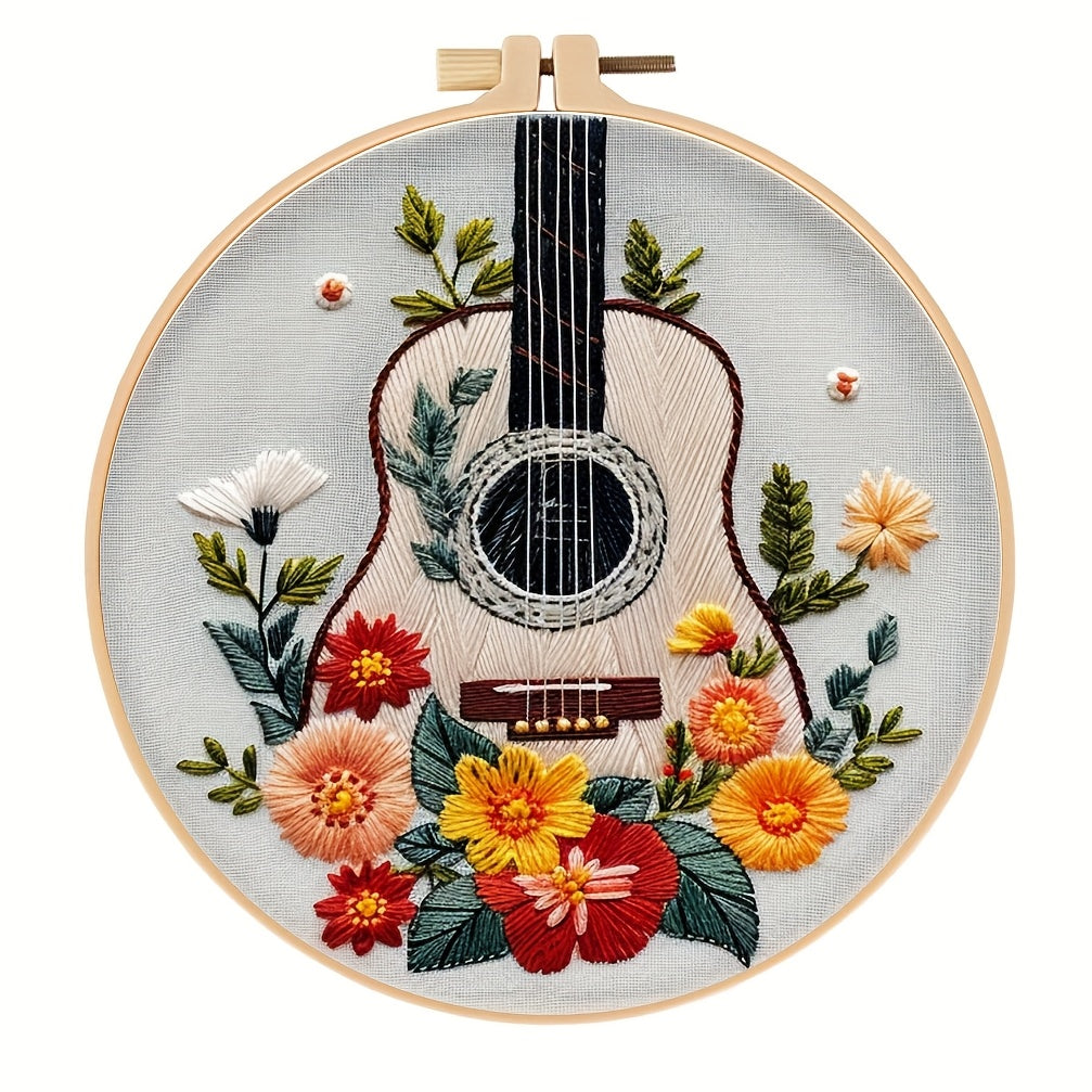 Floral Guitar