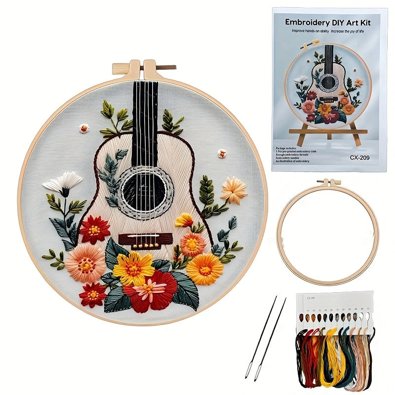 Floral Guitar