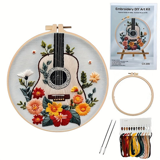 Floral Guitar