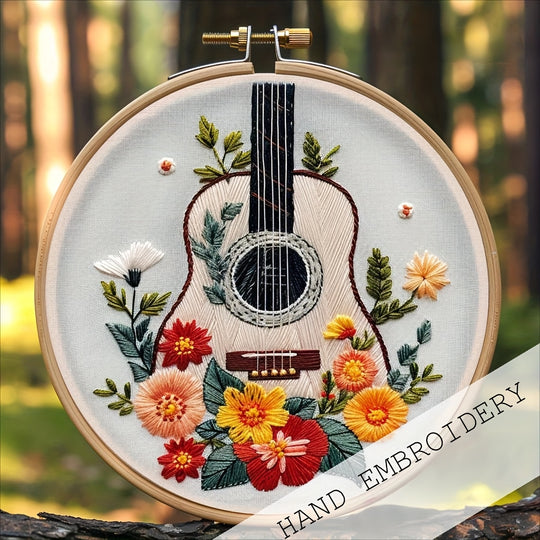 Floral Guitar