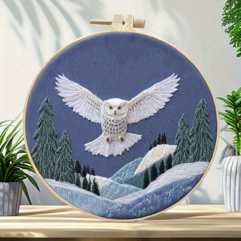 Owl on Mountain
