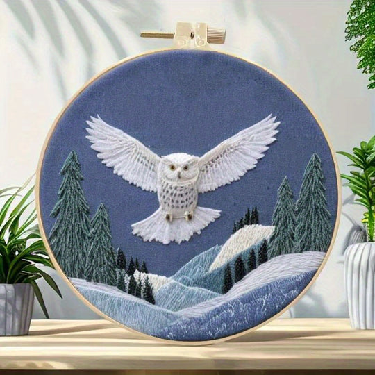 Owl on Mountain