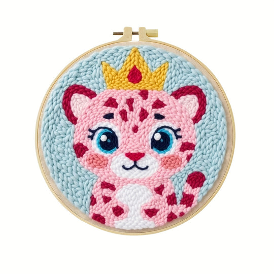 Pink Crown Leopard