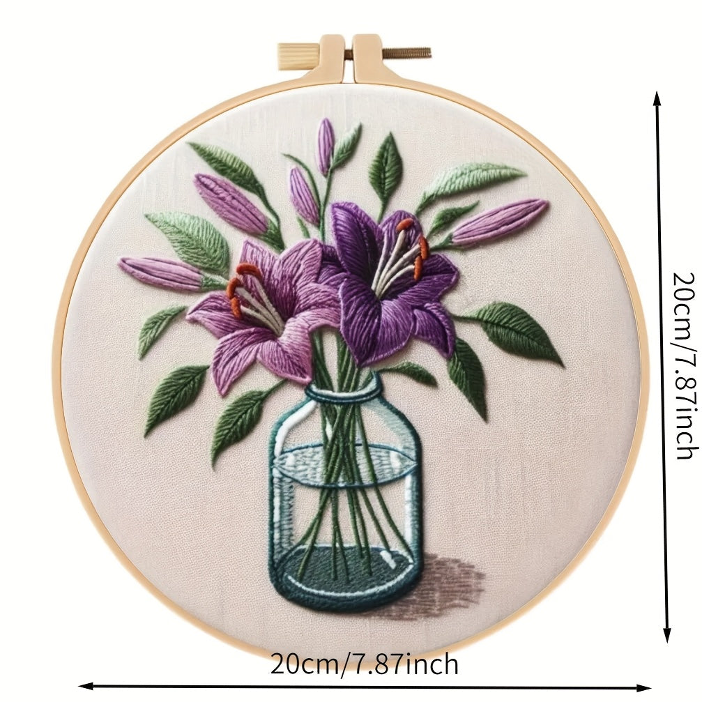 Purple lily