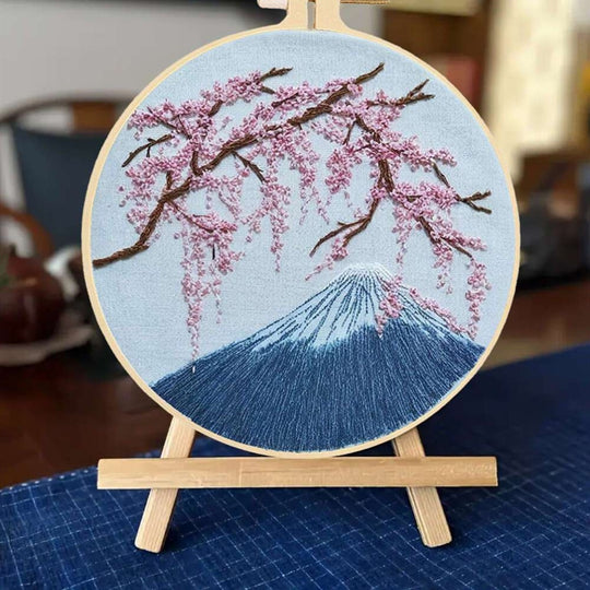 Volcano & Cherry Blossom