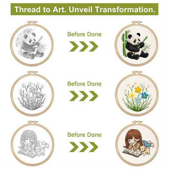 Bundle: Panda | Bouquet | Girl